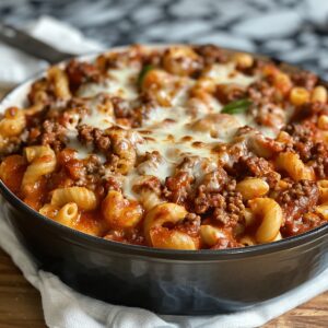 Homemade Beefaroni Recipe