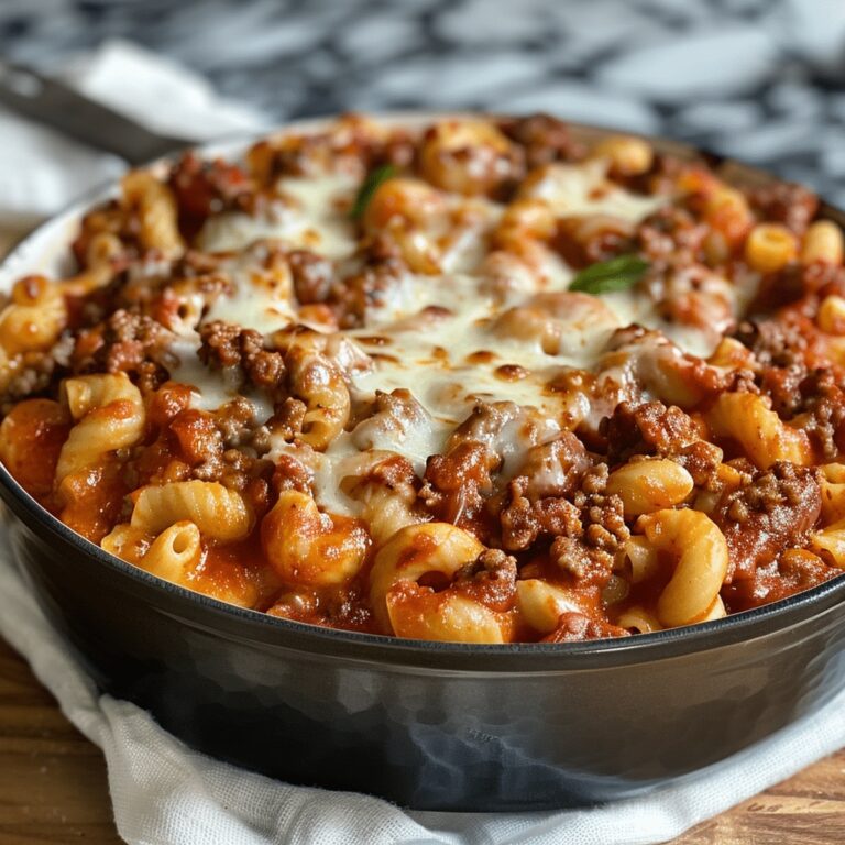 Homemade Beefaroni Recipe