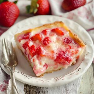 Strawberry Rhubarb Custard Dessert Recipe