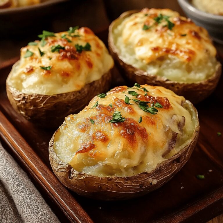 Hearty French Onion Stuffed Potatoes Recipe