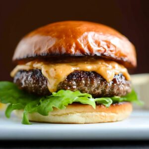 Asian Bbq Burger With Sriracha Mayo Recipe