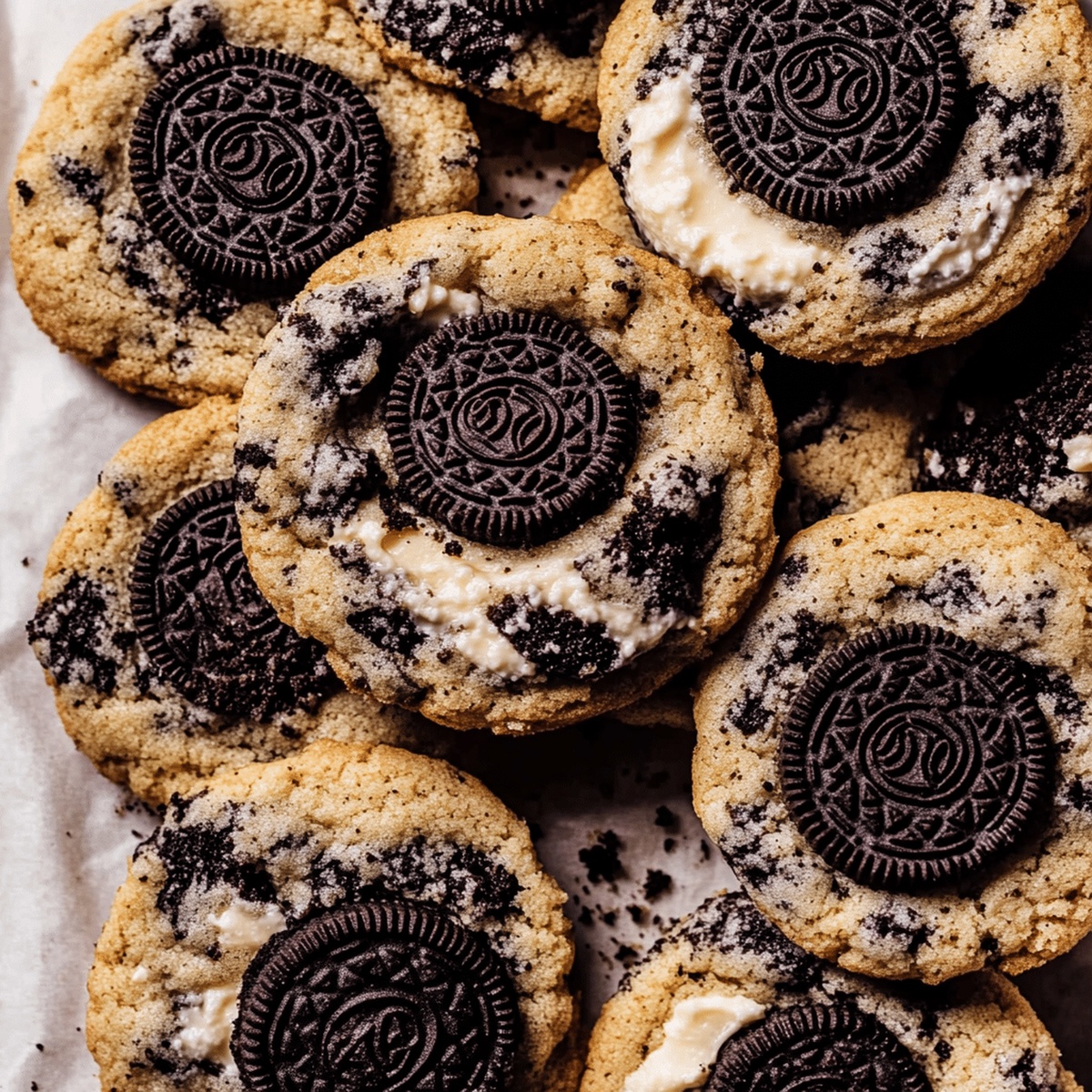 Oreo Cheesecake Cookies Recipe