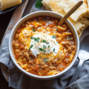 Lasagna Soup Recipe