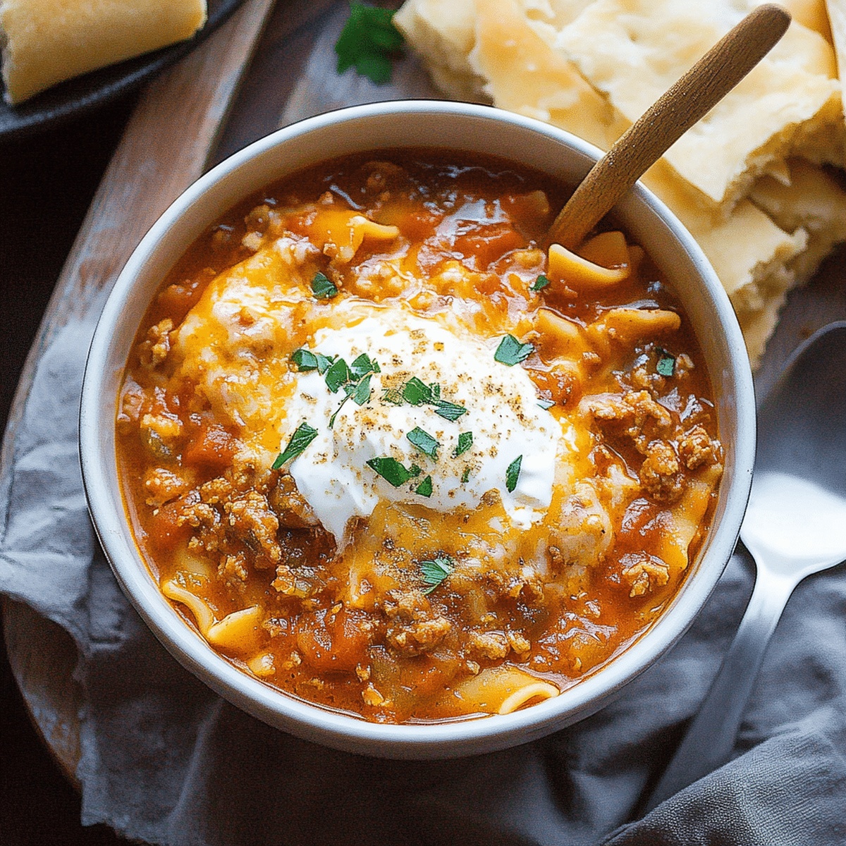 Lasagna Soup Recipe