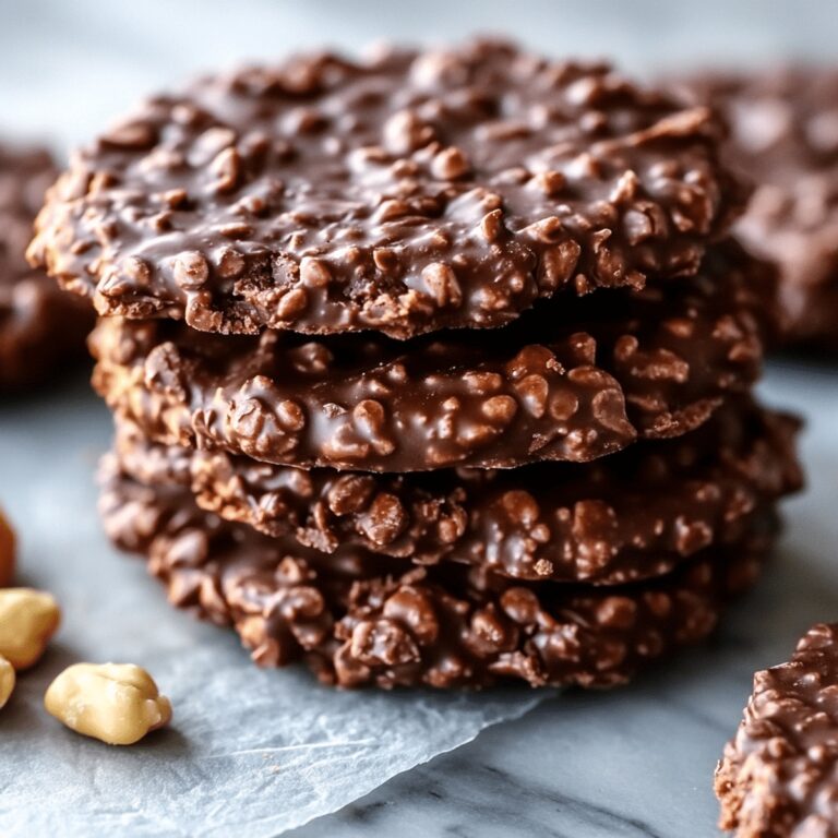 Classic No-Bake Chocolate Peanut Butter Cookies Recipe