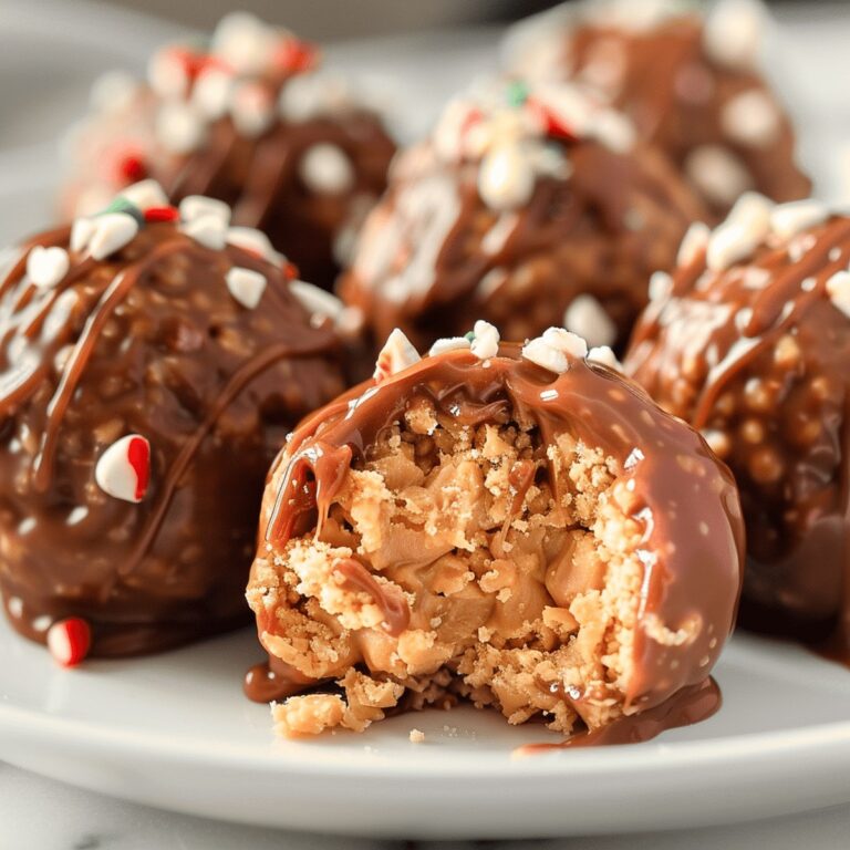 No-Bake Peanut Butter Balls Recipe