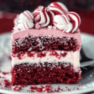 Red Velvet Peppermint Poke Cake Recipe