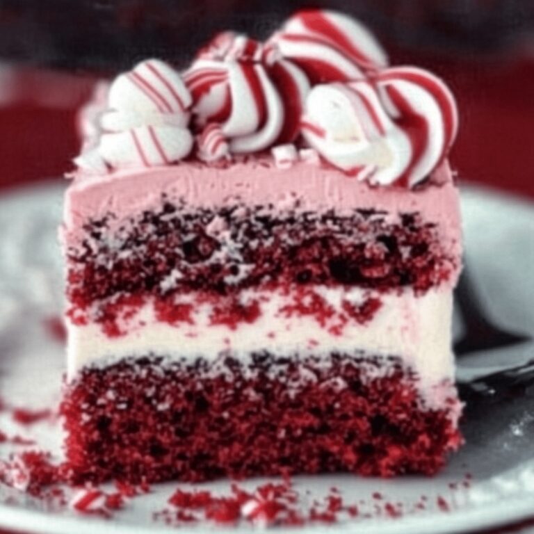 Red Velvet Peppermint Poke Cake Recipe