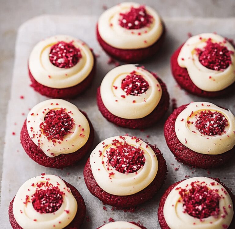 Red Velvet Cupcake Cookies Recipe