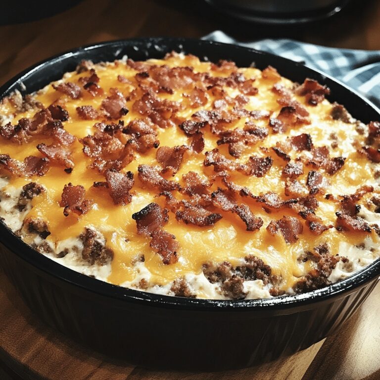 Mouthwatering Bourbon Bbq Bacon Cheeseburger Dip Recipe