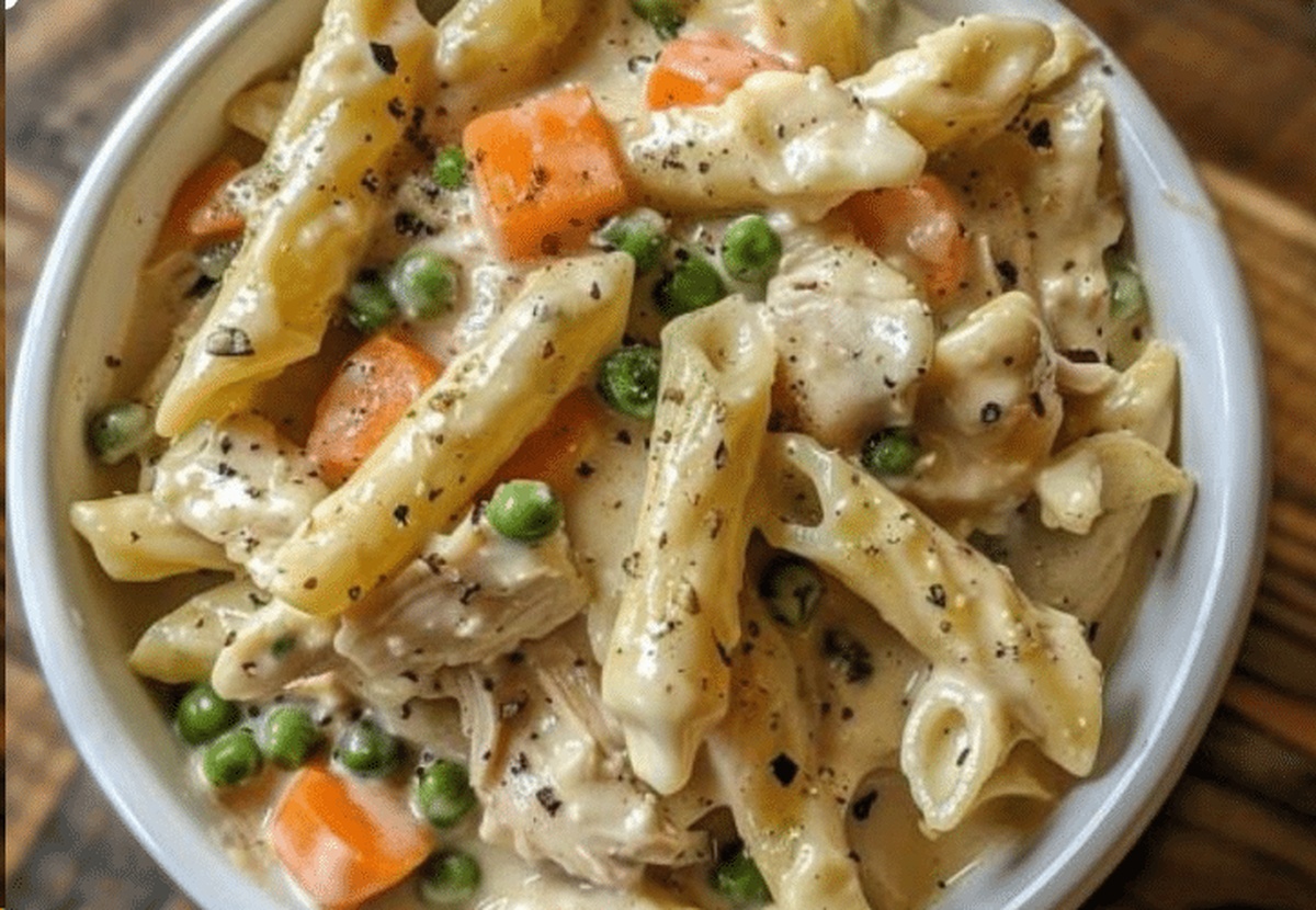 Chicken Pot Pie Pasta Recipe