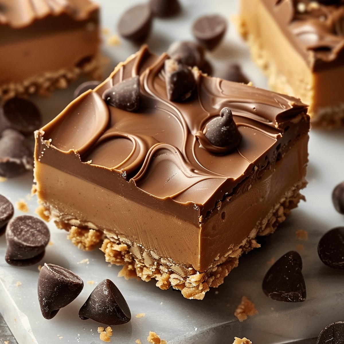 Reeses Peanut Butter No-Bake Bars Recipe
