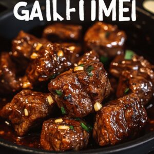 Honey Garlic Steak Bites Recipe
