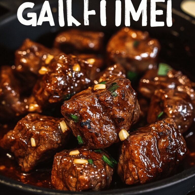 Honey Garlic Steak Bites Recipe