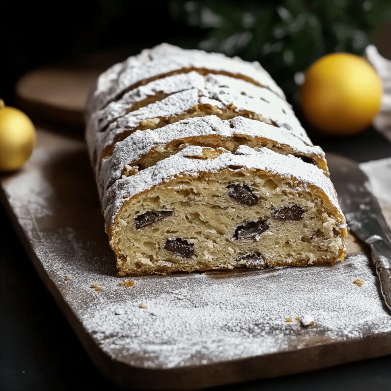 Festive Dutch Christmas Stollen Recipe