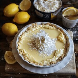No Bake Lemon Pie Recipe