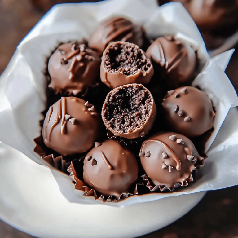 Decadent Brownie Truffles Recipe