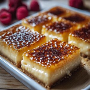 Creme Brulee Cheesecake Bars Recipe