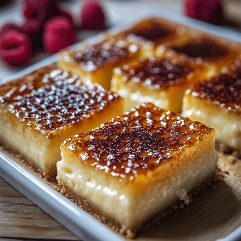 Creme Brulee Cheesecake Bars Recipe
