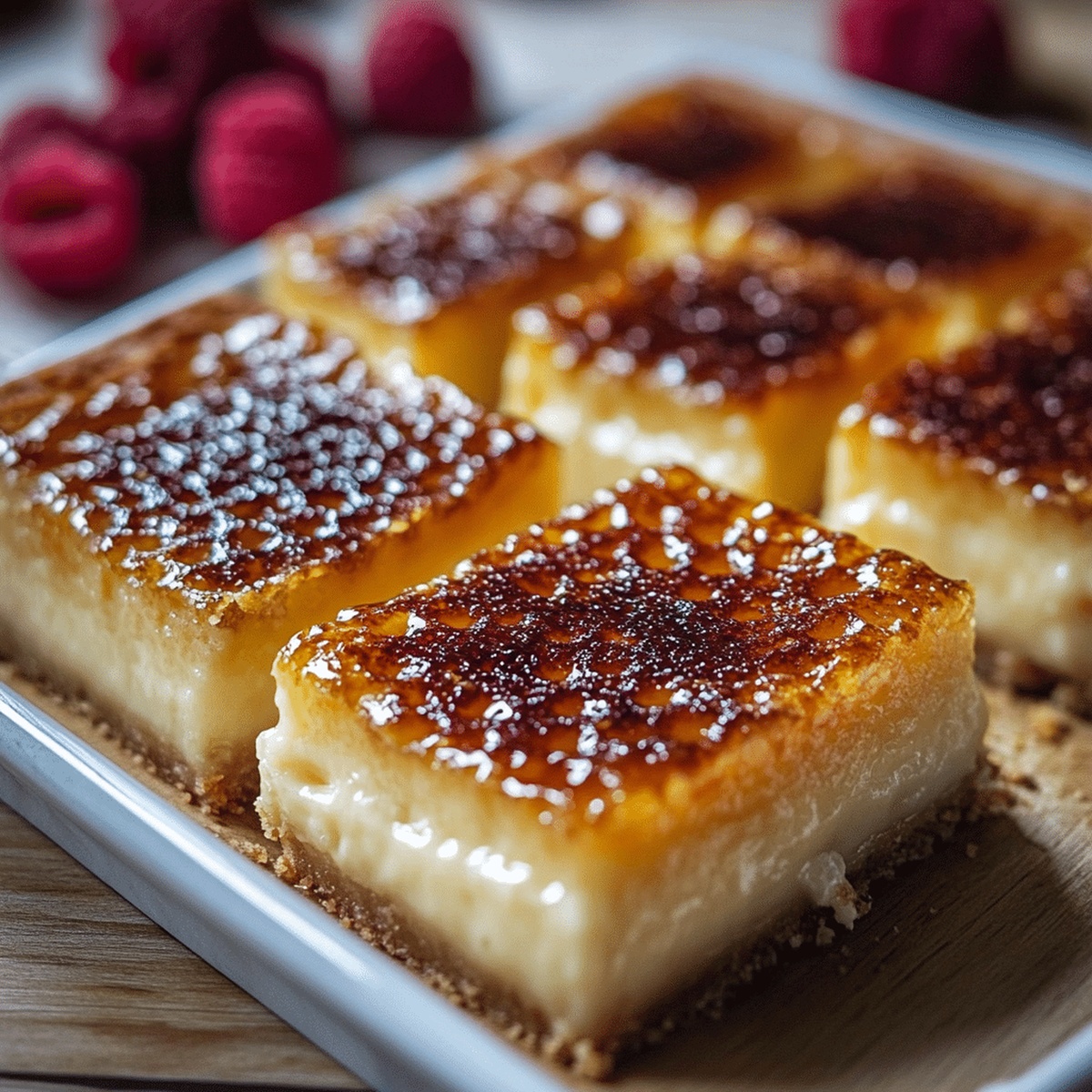 Creme Brulee Cheesecake Bars Recipe