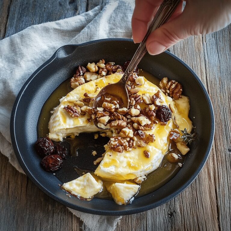 Gooey Baked Brie With Honey And Nuts Recipe