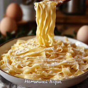 Silky Homemade Egg Noodles Recipe
