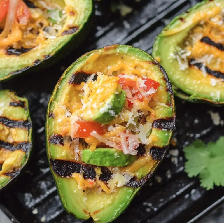 Easy Grilled Avocados Recipe
