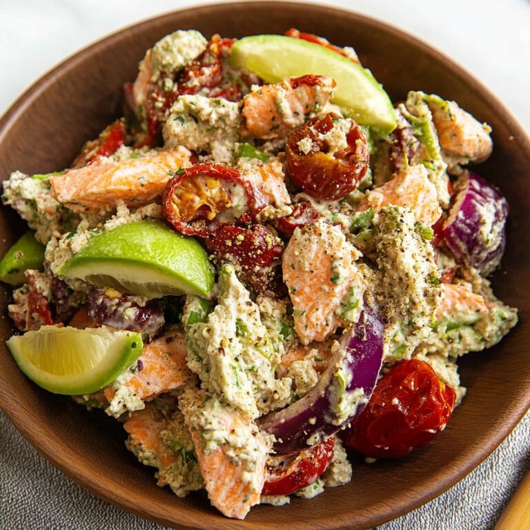 Mediterranean Salmon Salad Recipe