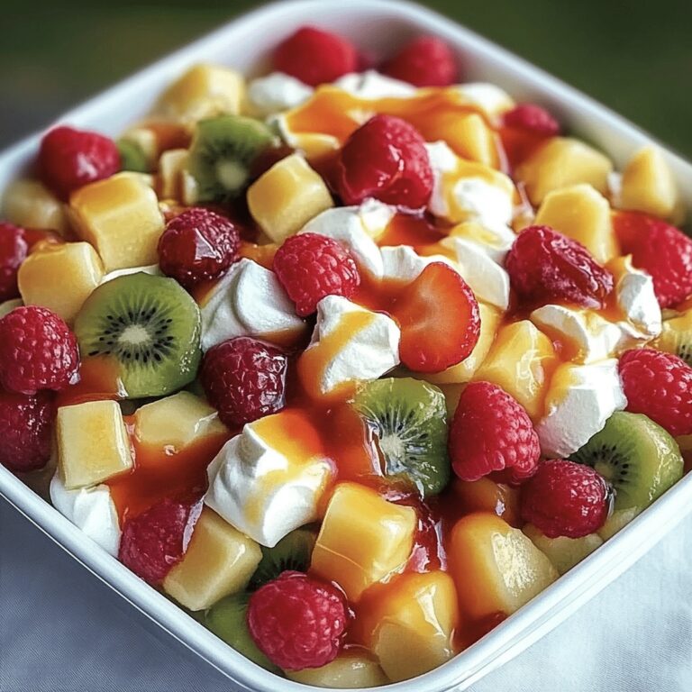 Vibrant Cheesecake Fruit Salad Recipe