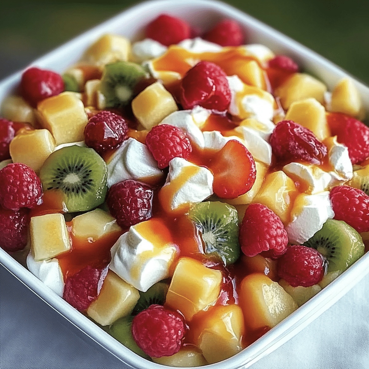 Vibrant Cheesecake Fruit Salad Recipe