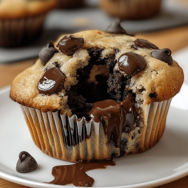 Moist Banana Chocolate Chip Muffins Recipe