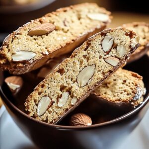 Crispy Anise Almond Honey Biscotti Recipe