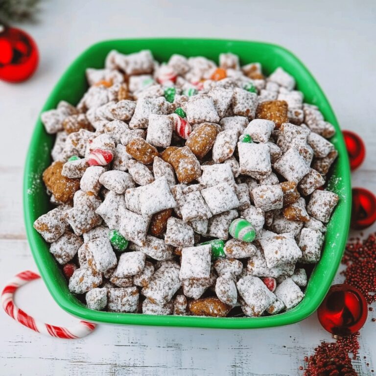 Crunchy Christmas Puppy Chow Recipe