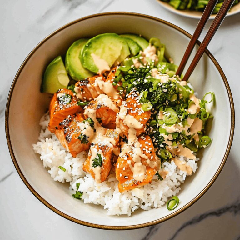 Succulent Salmon & Rice Bowl Recipe