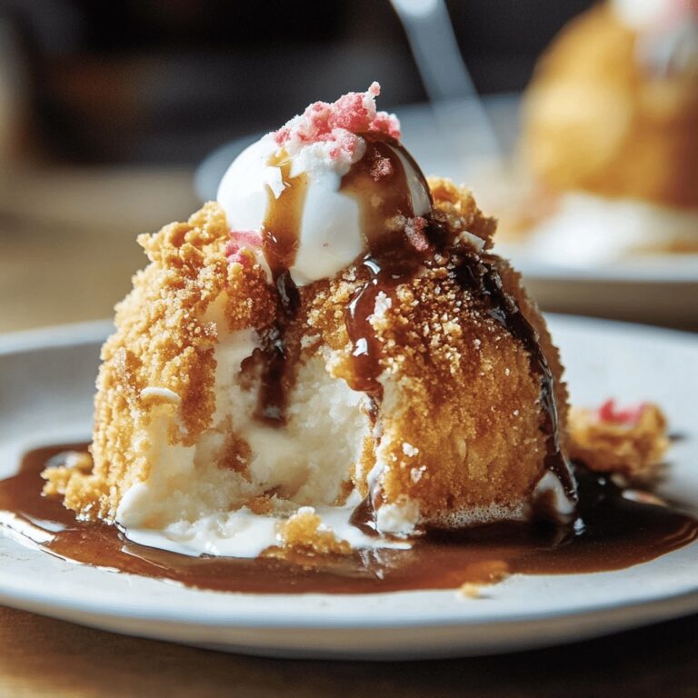 Crispy Mexican Fried Ice Cream Recipe