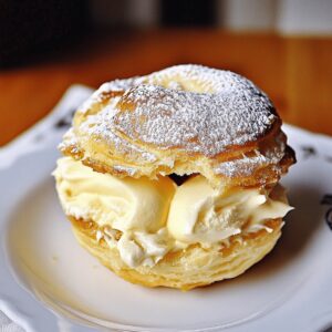 Fluffy Italian Cream Puffs Recipe