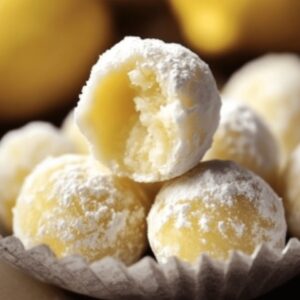 Tangy Lemon Truffles Recipe