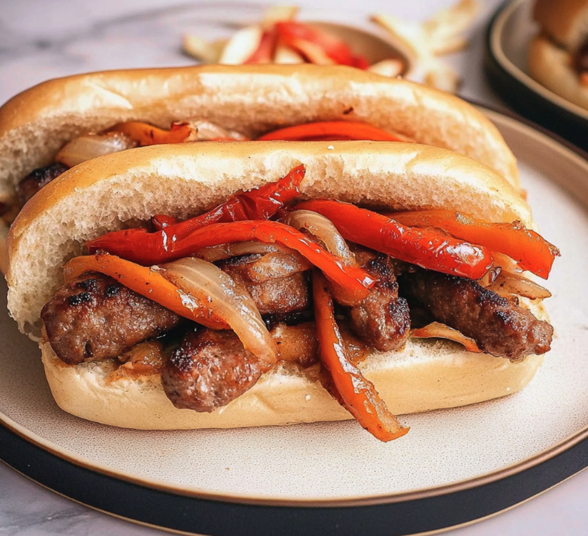 Sausage And Peppers Sandwich Recipe