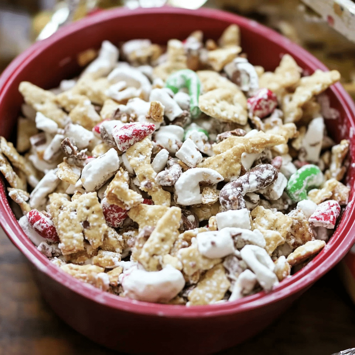 White Chocolate Trash Snack Mix Recipe