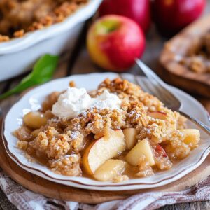 Rustic Apple Crumble Recipe