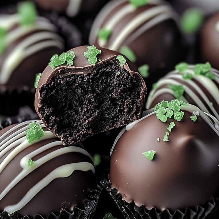 Dreamy Oreo Mint Chocolate Truffles Recipe