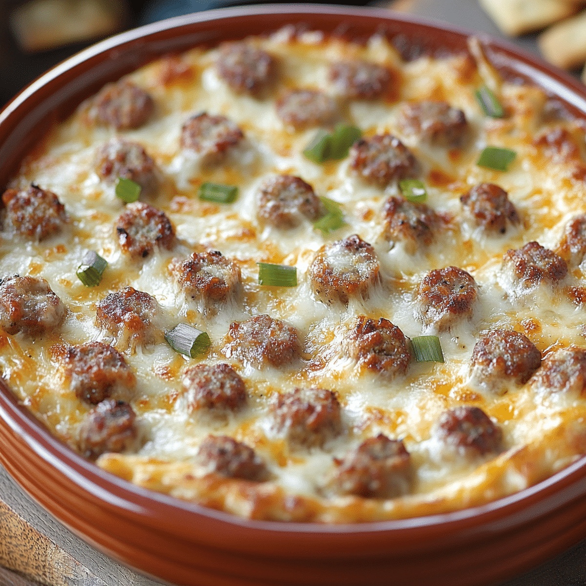 Spicy Sausage Beer Cheese Dip Recipe