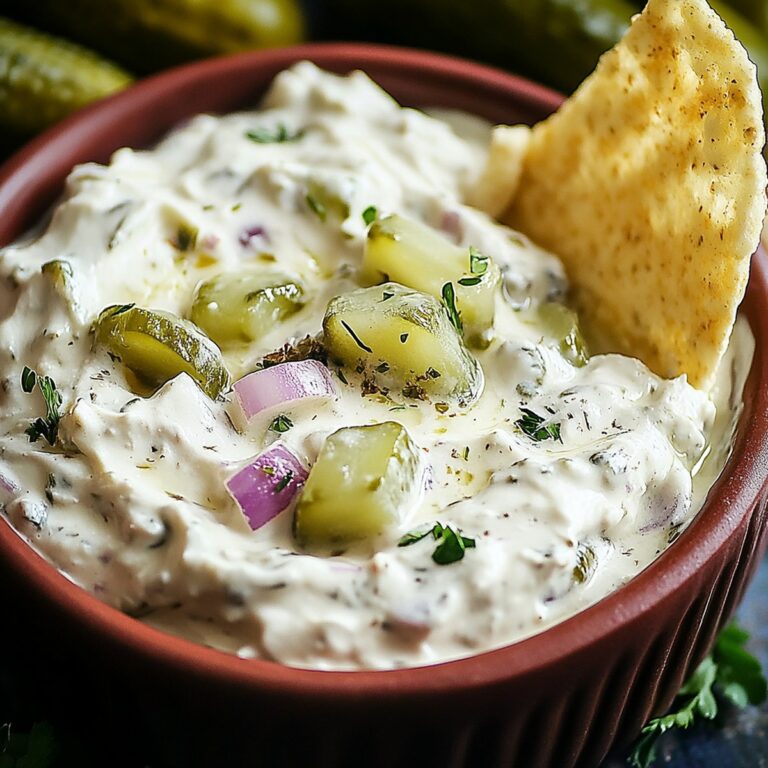 Creamy Pickle Dip Recipe