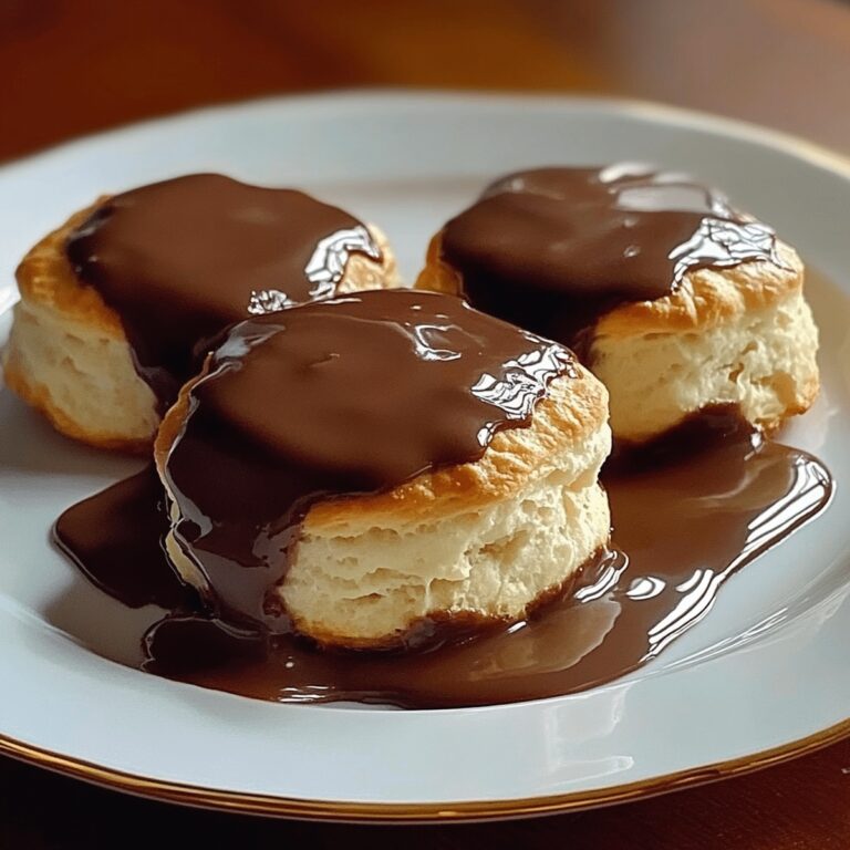 Indulgent Chocolate Gravy And Biscuits Recipe