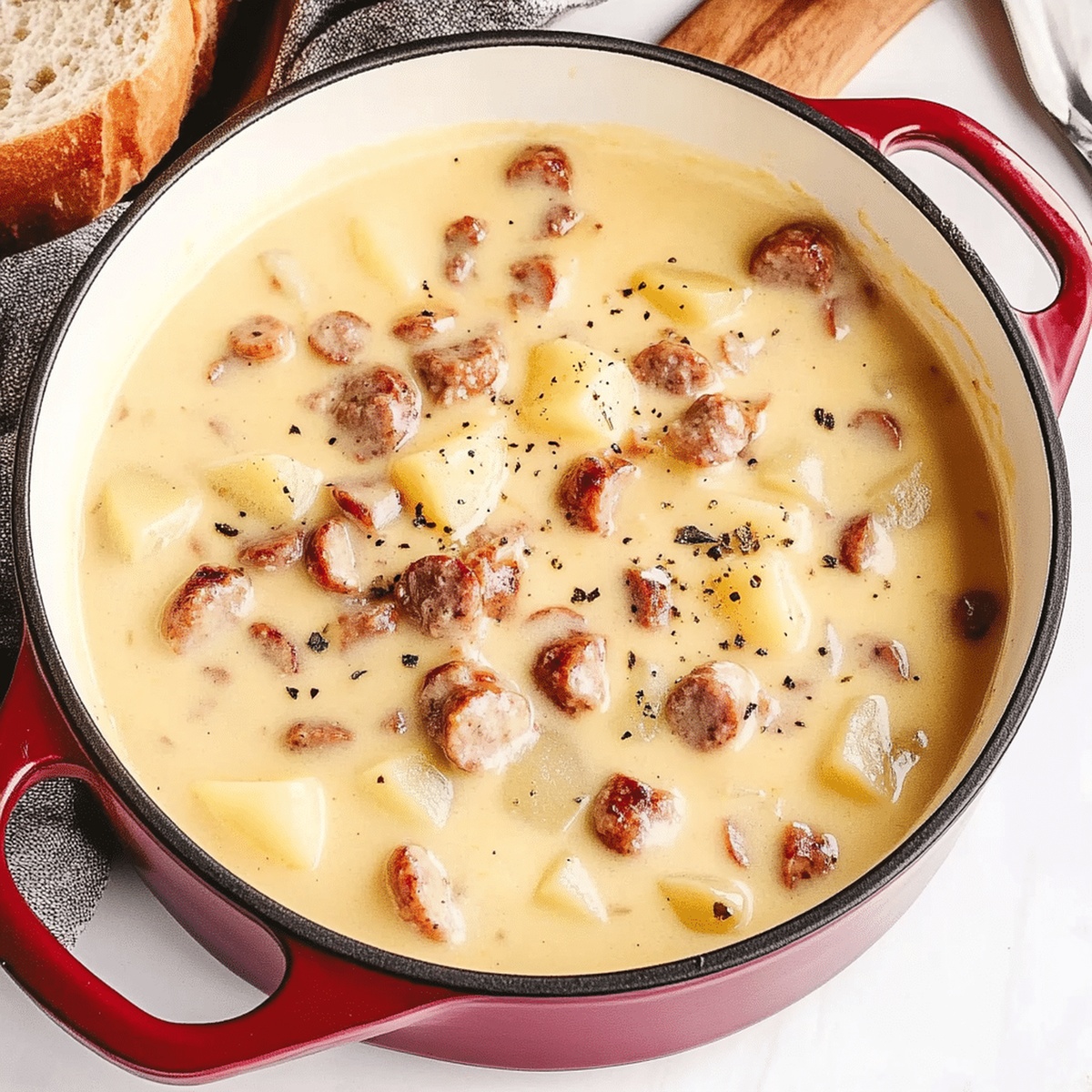 Hearty Sausage Potato Soup Recipe