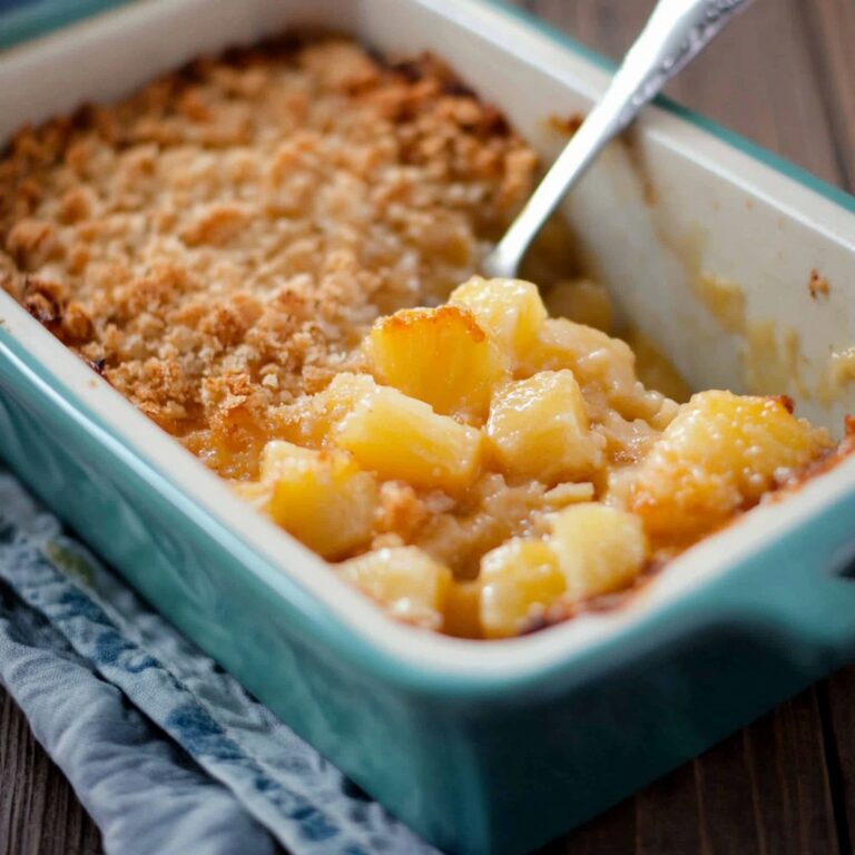 Pineapple Casserole Recipe