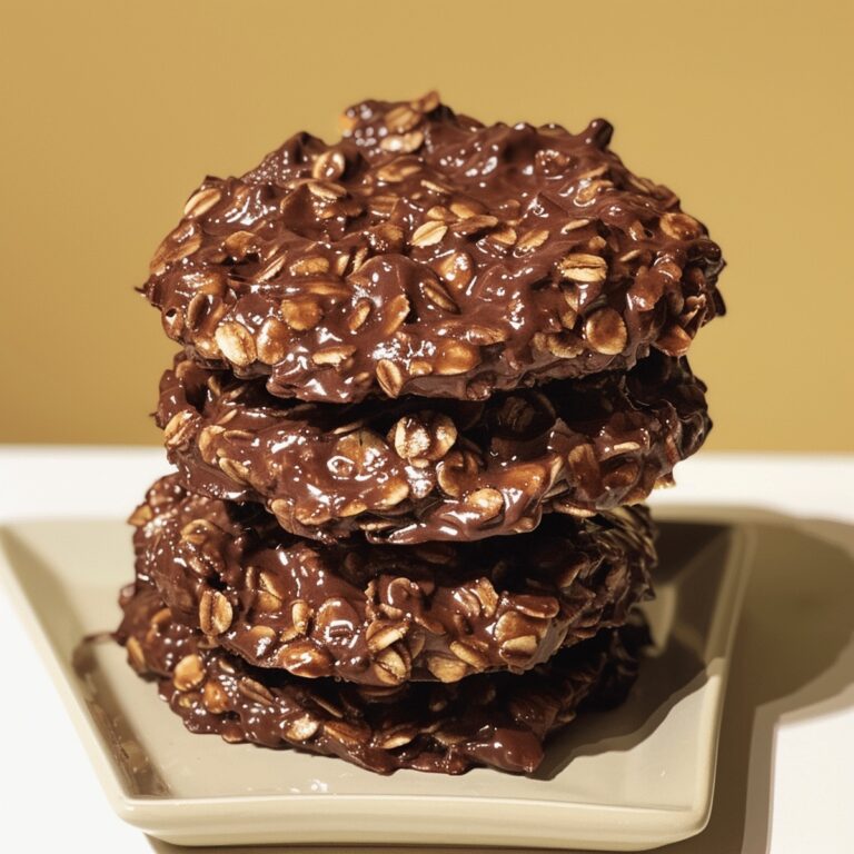 Chocolate Oatmeal No-Bake Cookies Recipe