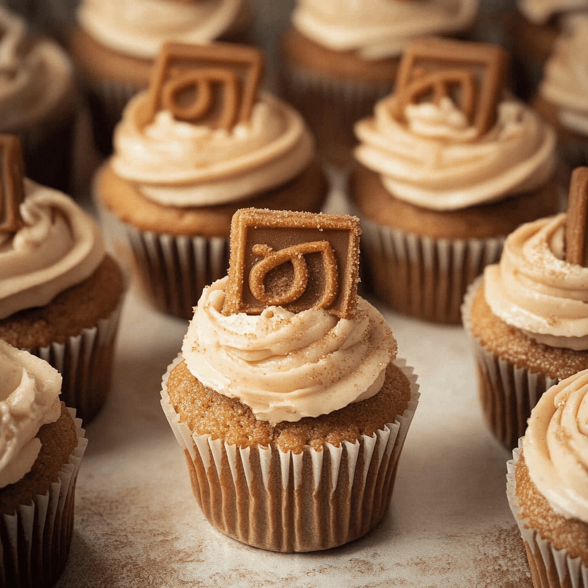 Biscoff Cupcakes Recipe