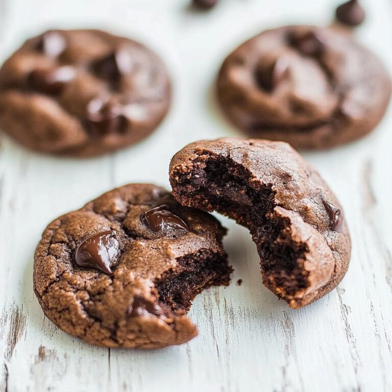 Chocolate Soft Fudgy Pudding Cookies Recipe