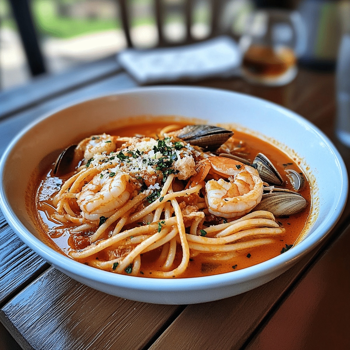 Succulent Seafood Linguine Recipe